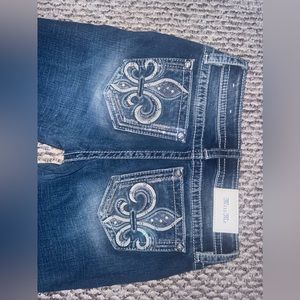 Miss Me low-rise bootcut jeans #skinny